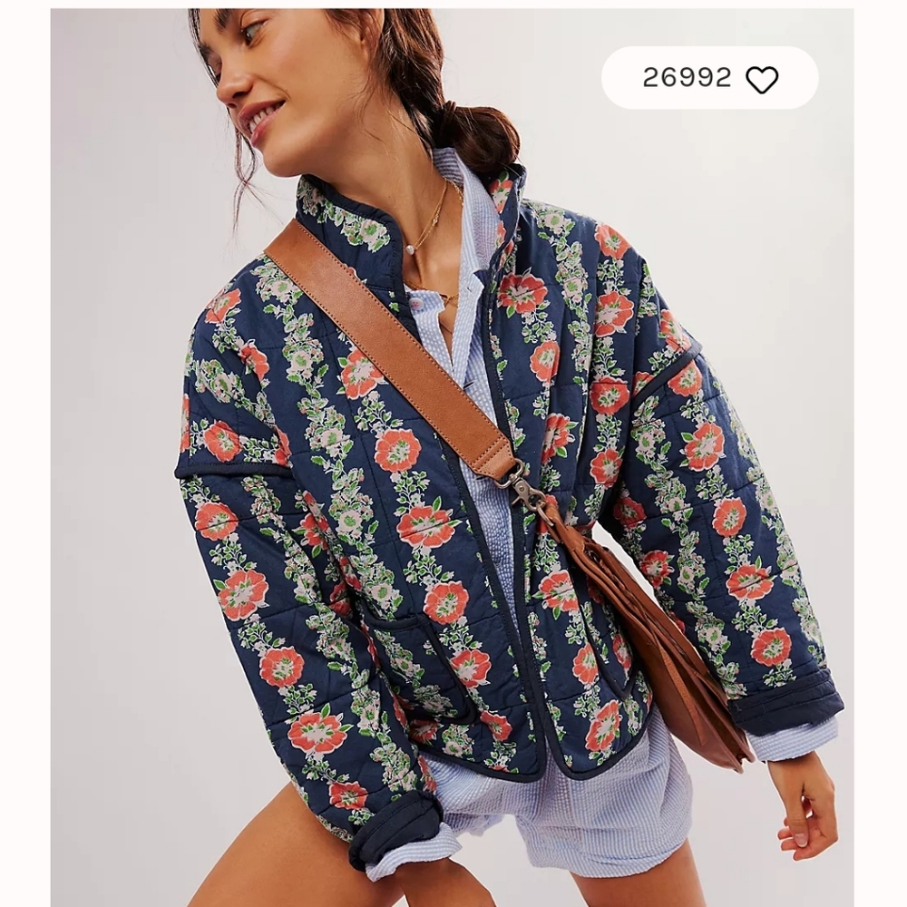 Free People Chloe Jacket Small